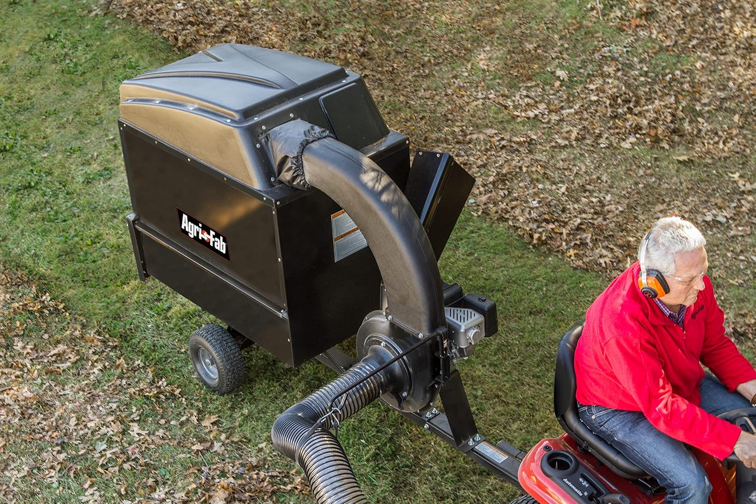 Agri-Fab Inc Lawn Vacuum/Chipper, Black