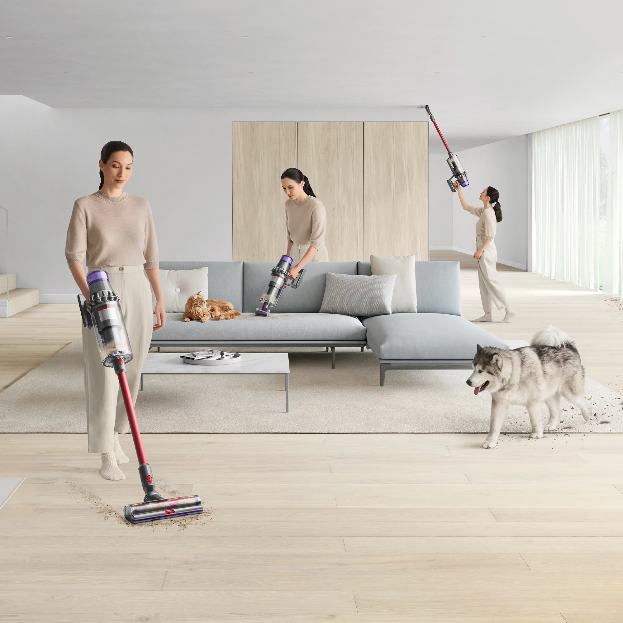 Dyson Outsize Cordless Vacuum Cleaner | Red | New