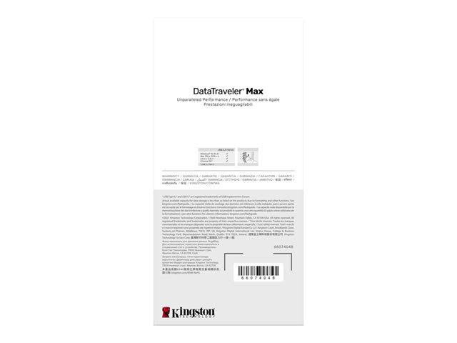Kingston DataTraveler Max - USB flash drive - 1 TB - USB-C 3.2 Gen 2