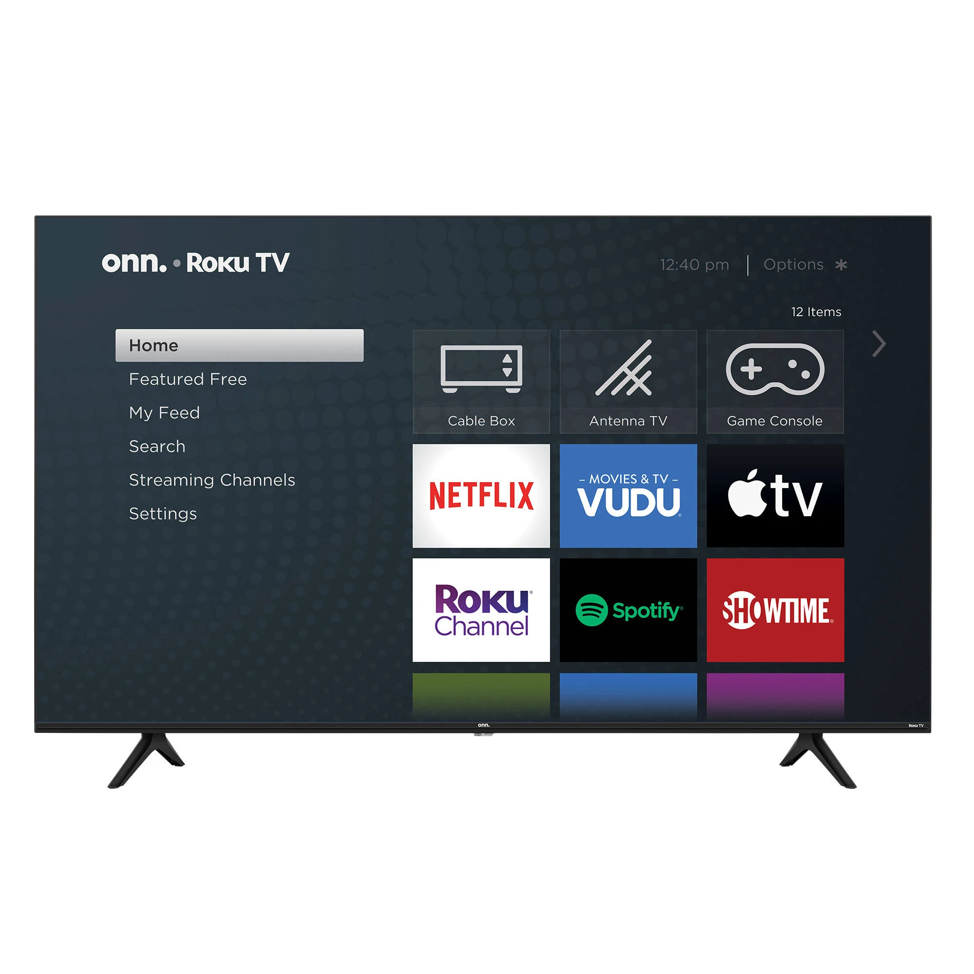 Onn. 65x22 Class 4K (2160p) UHD LED Roku Smart TV HDR 100021261