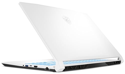 EXCaliberPC 2023 MSI Sword 15 A12UC Gaming Laptop (Intel Core i5-12450H, 64GB RAM, 1TB NVMe SSD, NVIDIA GeForce RTX 3050, 15.6" 144Hz FHD, Windows 11) - White