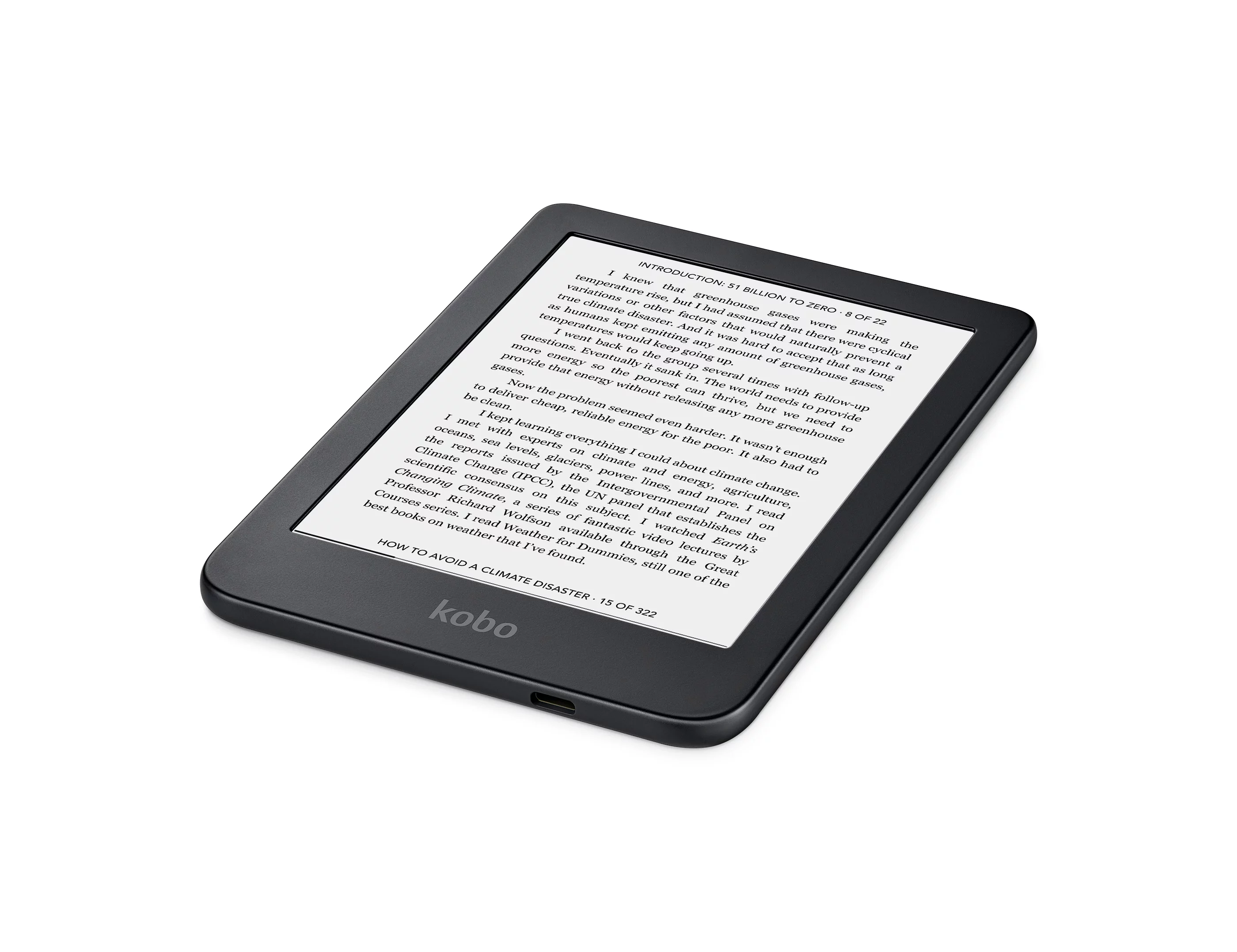 Kobo Clara 2E HD eReader - 6" Glare-Free, HD Carta E Ink Touchscreen Display, Waterproof
