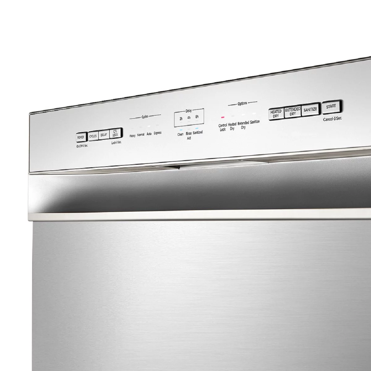 Midea 52 dBA 24" Built-In Dishwasher with Extended Dry