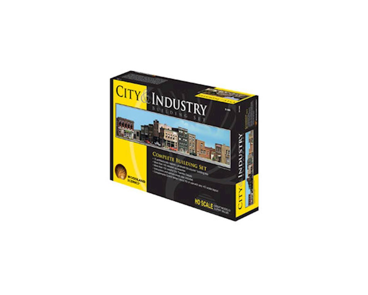 Woodland Scenics City u0026 Industry Building Set - HO Scale