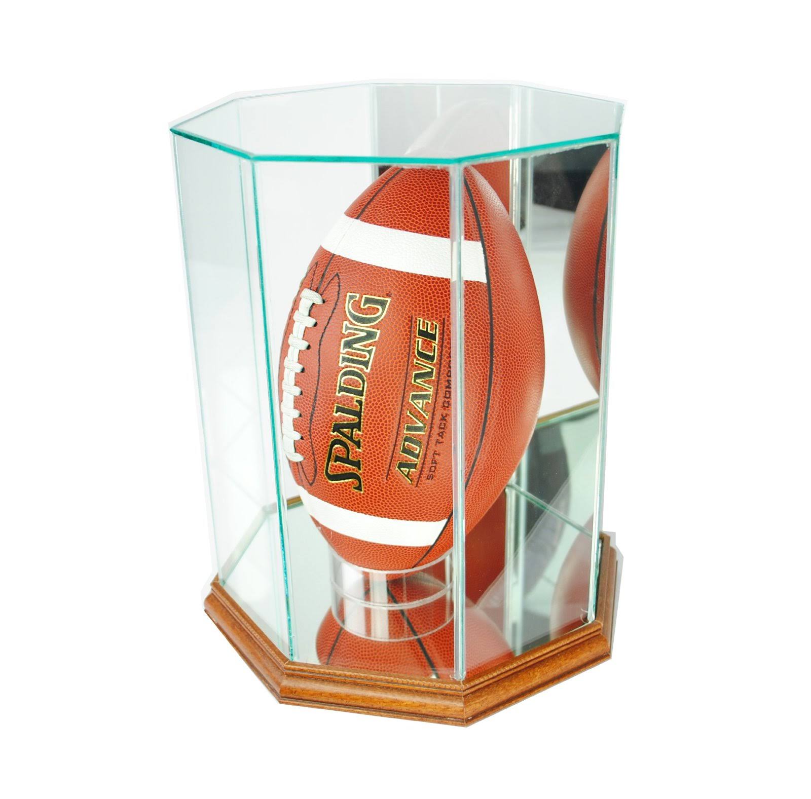 Perfect Cases Football Display Case Upright Octagon