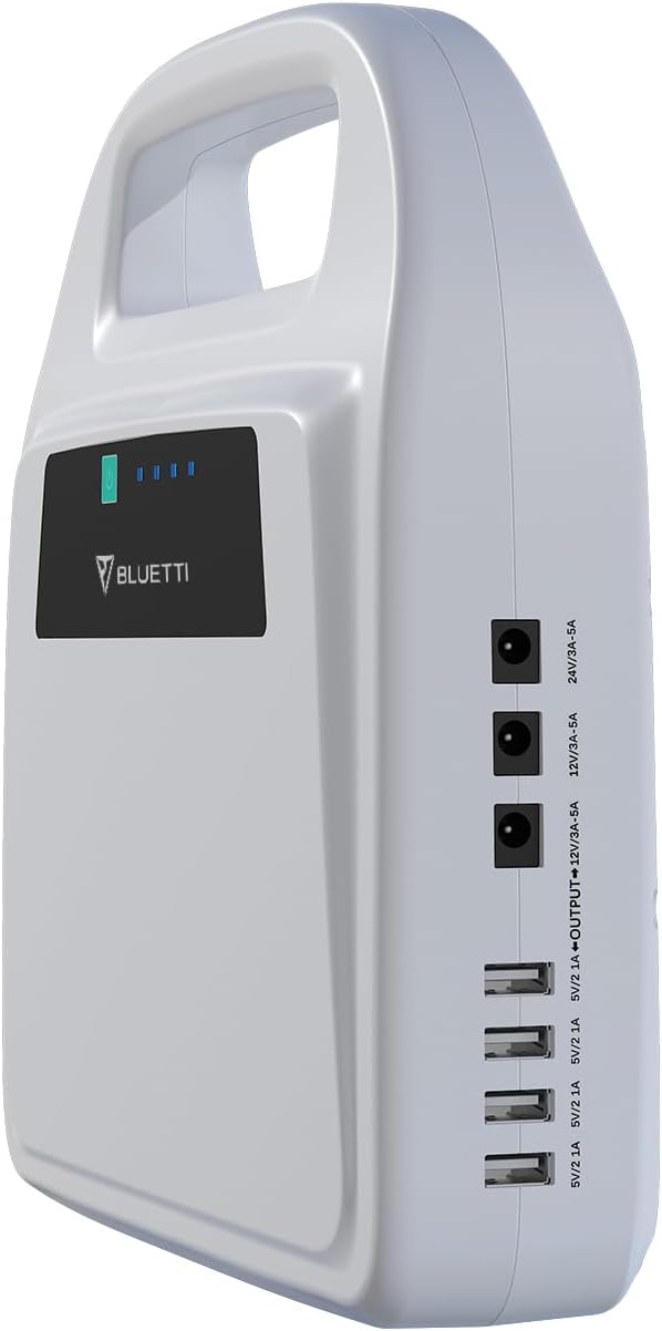 BLUETTI CPAP Battery Backup K6, 336.96Wh Power Bank for CPAP Machine Airsense 10, DreamStation, S9, System one 50/60, CPAP Battery for Camping, Emergency Power