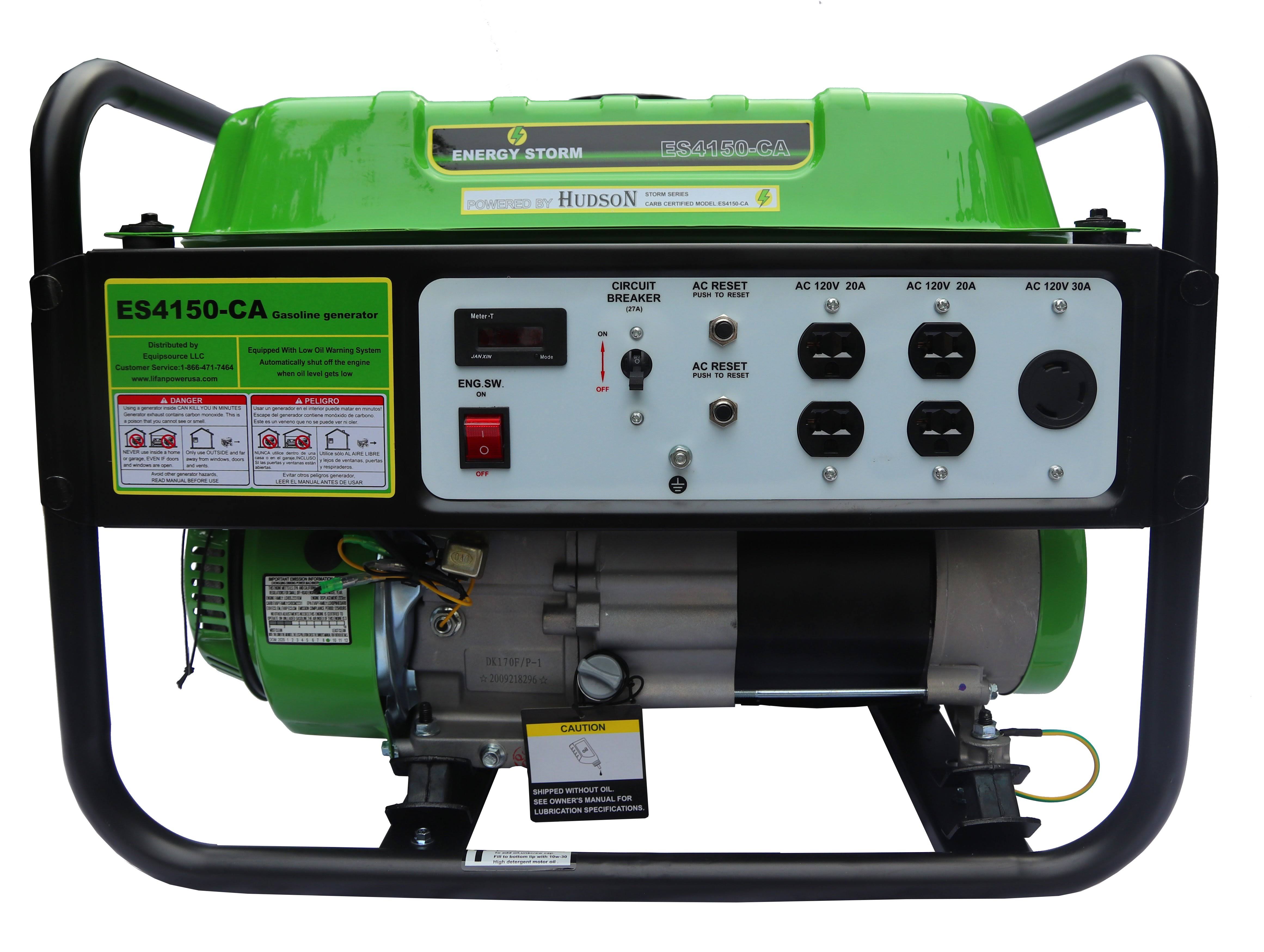 Lifan Power USA Energy Storm Series ES4150-CA 3500 Watt Recoil Start Generator
