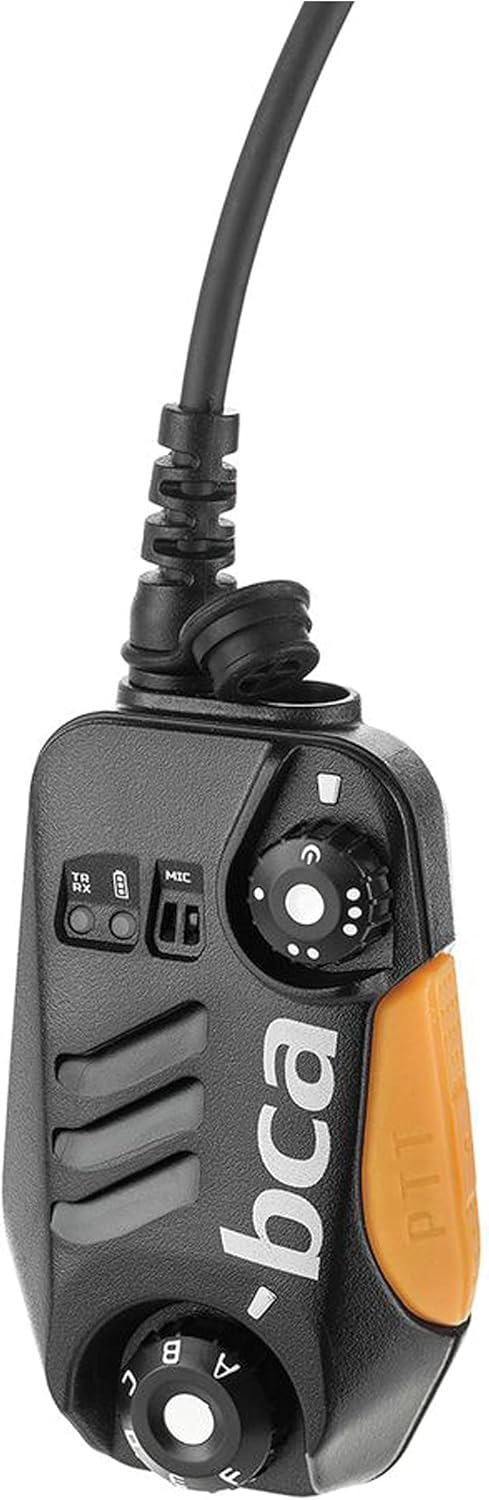 Backcountry Access (BCA BC Link 2.0 (Link 2.0) Two-Way FRS Radio & Tracker 4 (T4) Avalanche Transceiver Beacon, Backcountry Communication Set (Link 2.0 & T4), Black/Gold