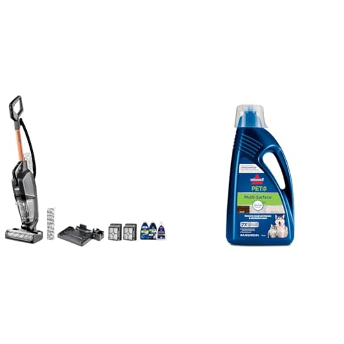 BISSELL® CrossWave® HydroSteam™ Deluxe Wet Dry Vac, Multi-Purpose Vacuum, Wash, and Steam, Formula Included, Green, 3515G
