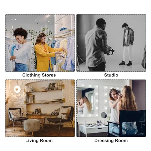 Clothing Store Fitting Room| Movable Changing Room for Boutique with Shading Fabric Cloth and Metal Frame| Dressing Room Room Divider Temporary Privacy Space(Grey,85x85x200cm)