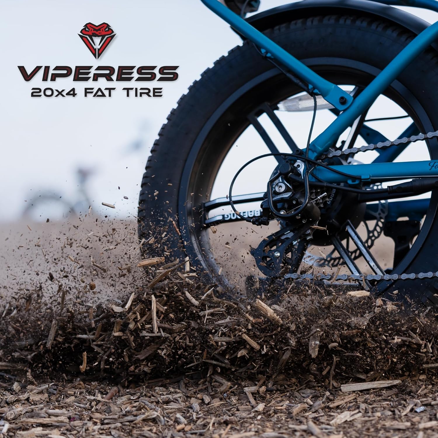 HEB VIPERESS 20x4.0 Fat Tire (Two Tires and Two Tubes) - E Bike Tires and Tubes