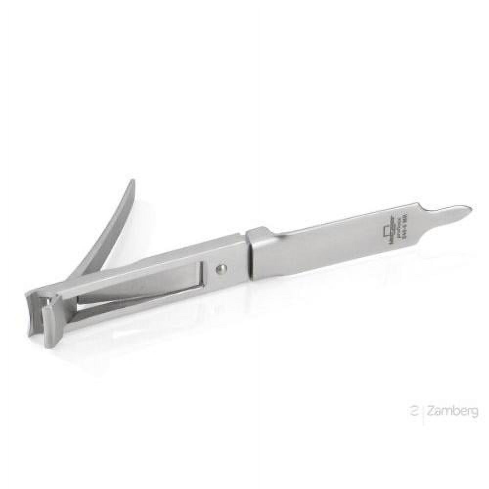 PROFINOX Extra Flat Matte Nail Clipper. Made In Solingen, Germany By