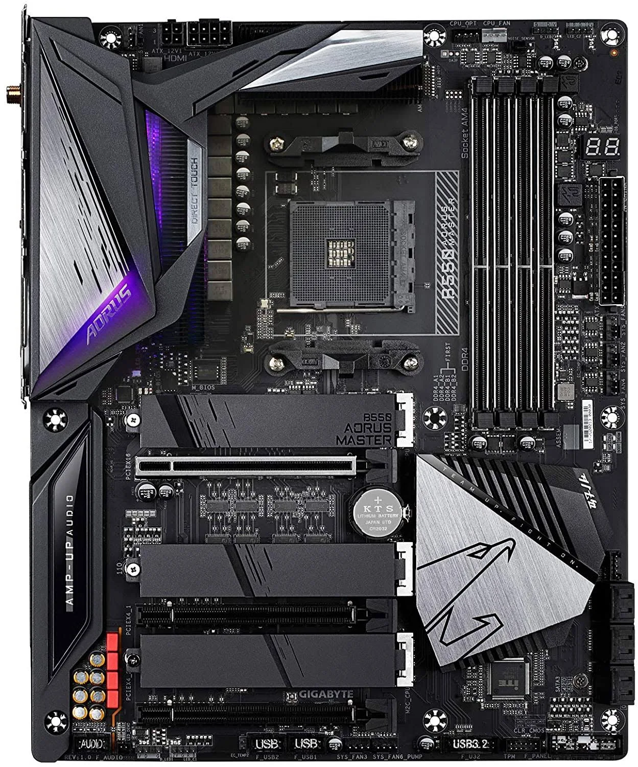 Gigabyte B550 Aorus Master AMD AM4 ATX Motherboard