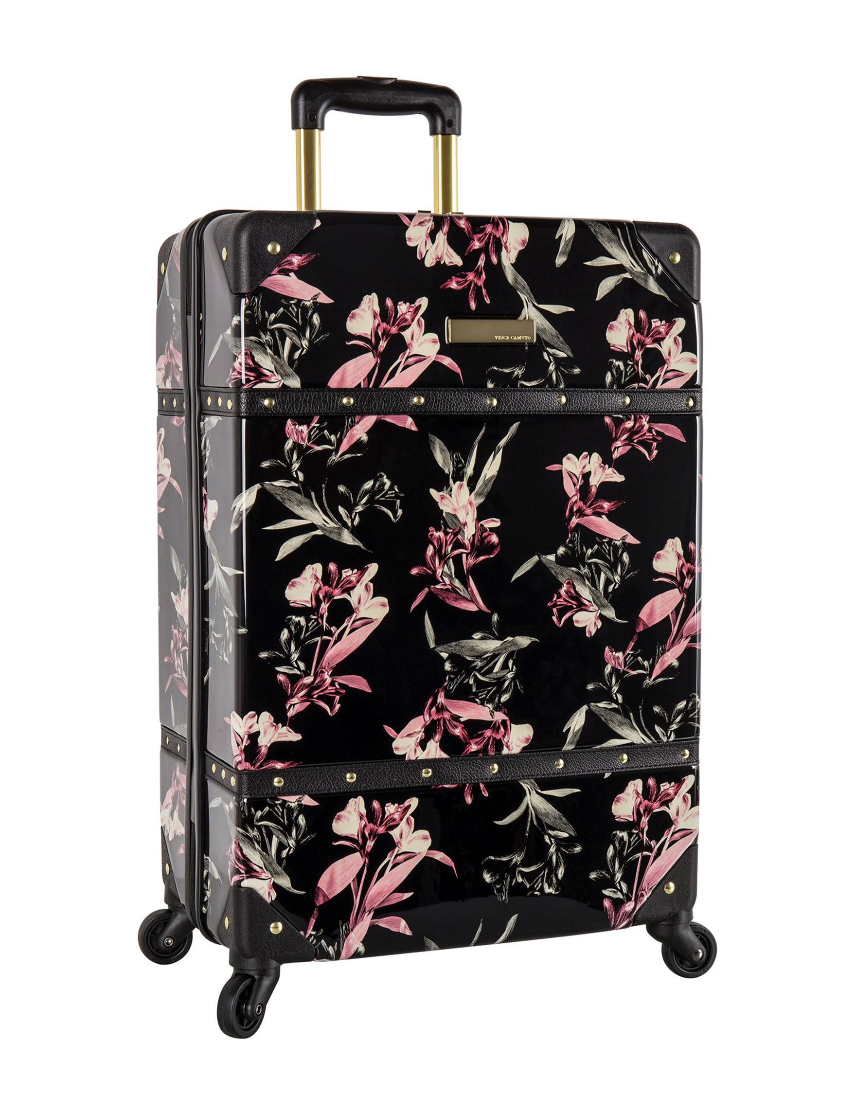 Vince Camuto Indigoh 24 in Hardside Spinner - Black Lillies - 24 in.