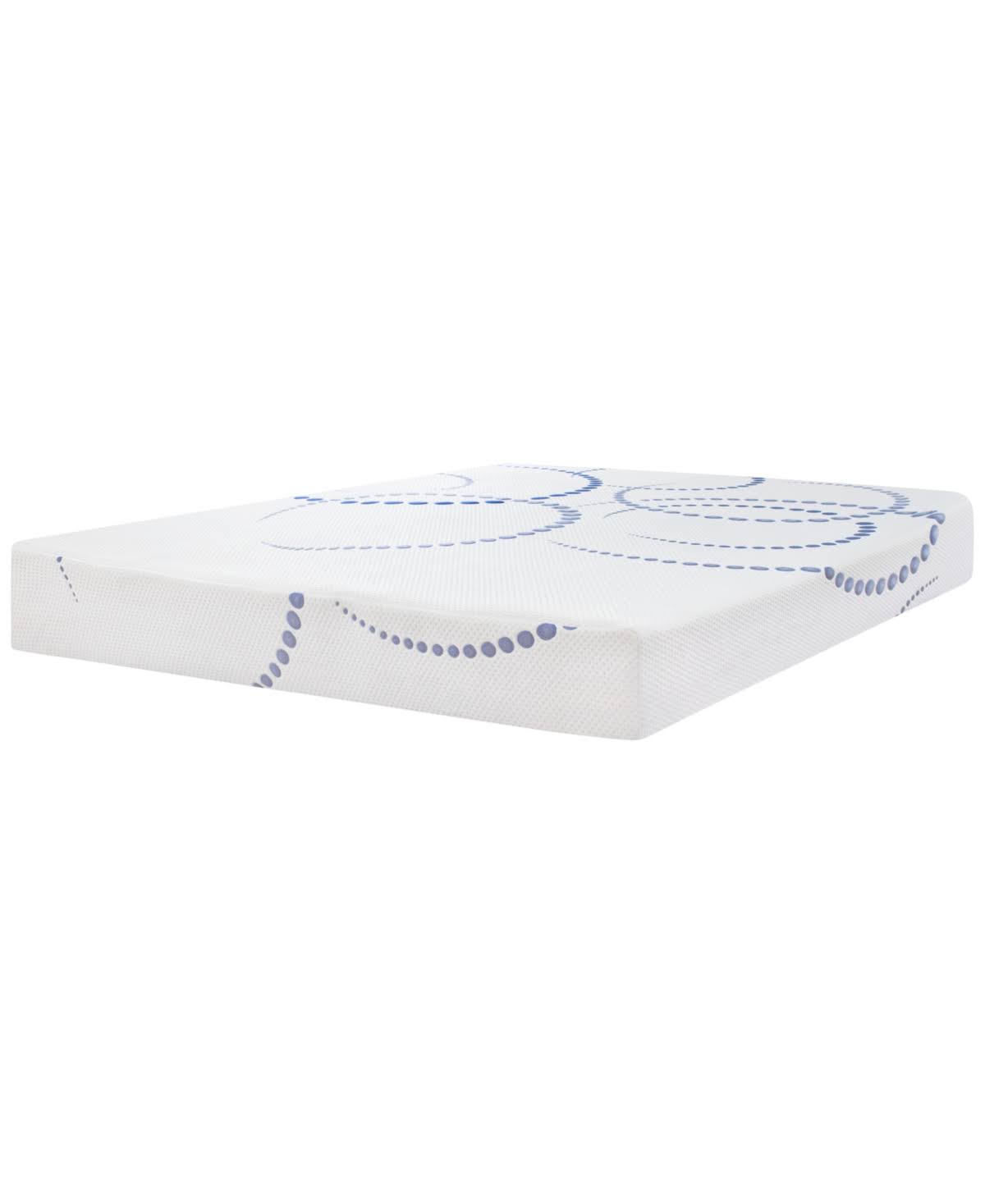 SensorGel 8" Firm Cool Gel Memory Foam Mattress, Quick Ship, Mattress in A Box- Twin - White