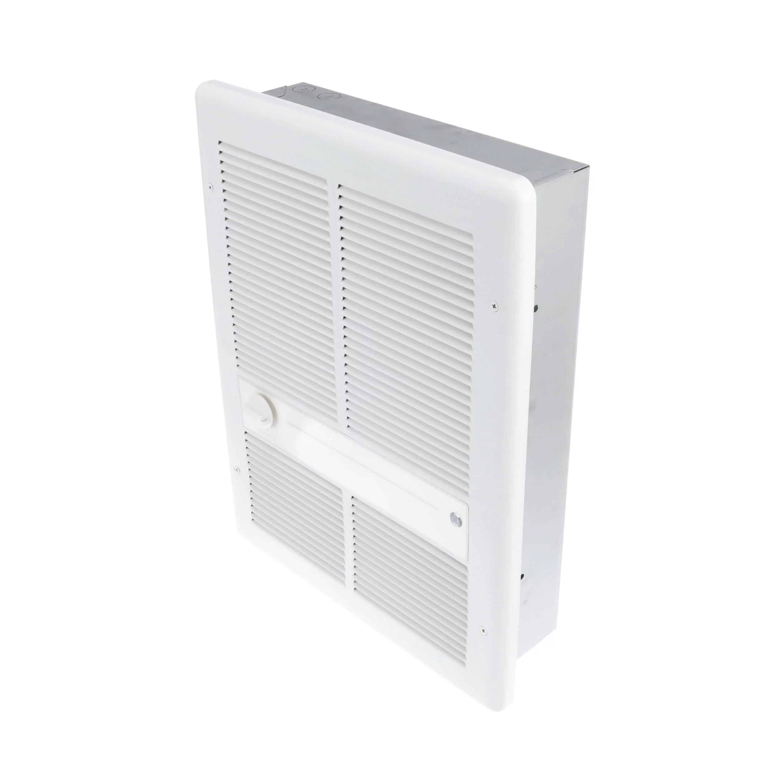 TPI Corporation HF3316T2RPW Large Fan Forced Electric Wall Heater, Markel 3310-Series, 4000-Watt, 240/208V, 16.8A, 175-CFM, Double Pole Thermostat, Steel Grill 18ga. White