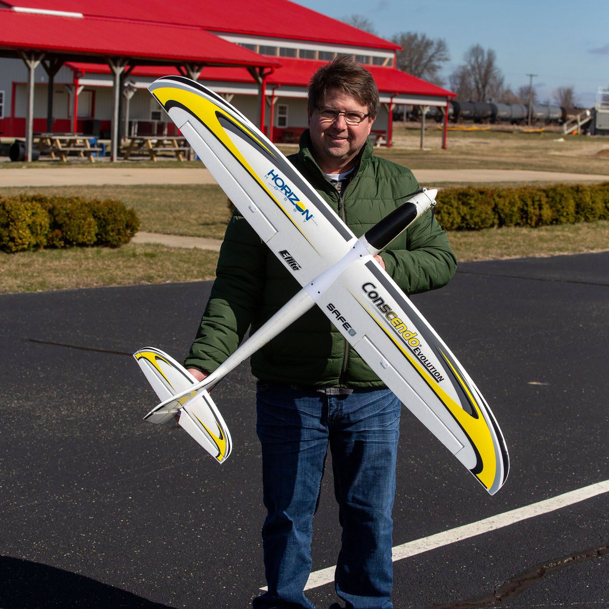E Flite Conscendo Evolution 1.5m BNF Basic with Safe Select EFL01650