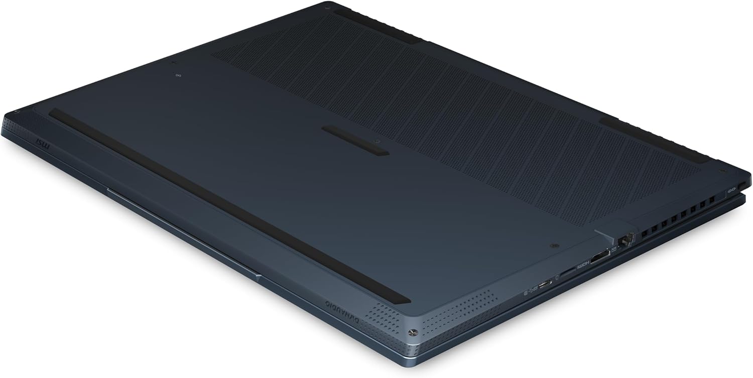 MSI Stealth 16 AI Studio 16” 120Hz MiniLED Gaming Laptop: Intel Core Ultra 9, NVIDIA Geforce RTX 4080, 64GB DDR5, 1TB NVMe SSD, Thunderbolt 4, Cooler Boost Trinity+, Win 11 PRO: Star Blue A1VHG-027US