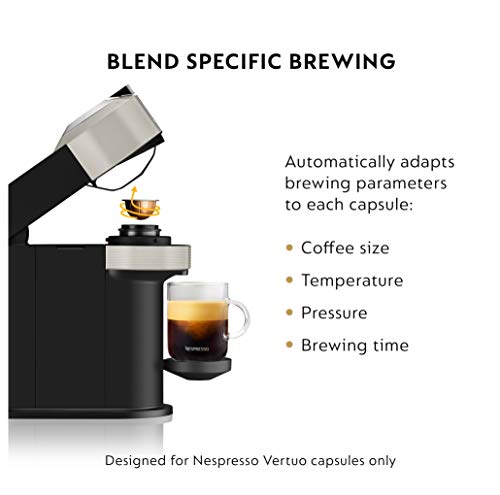 Nespresso Vertuo Next Coffee and Espresso Machine by Breville, Cherry Red, 1.1 Liters