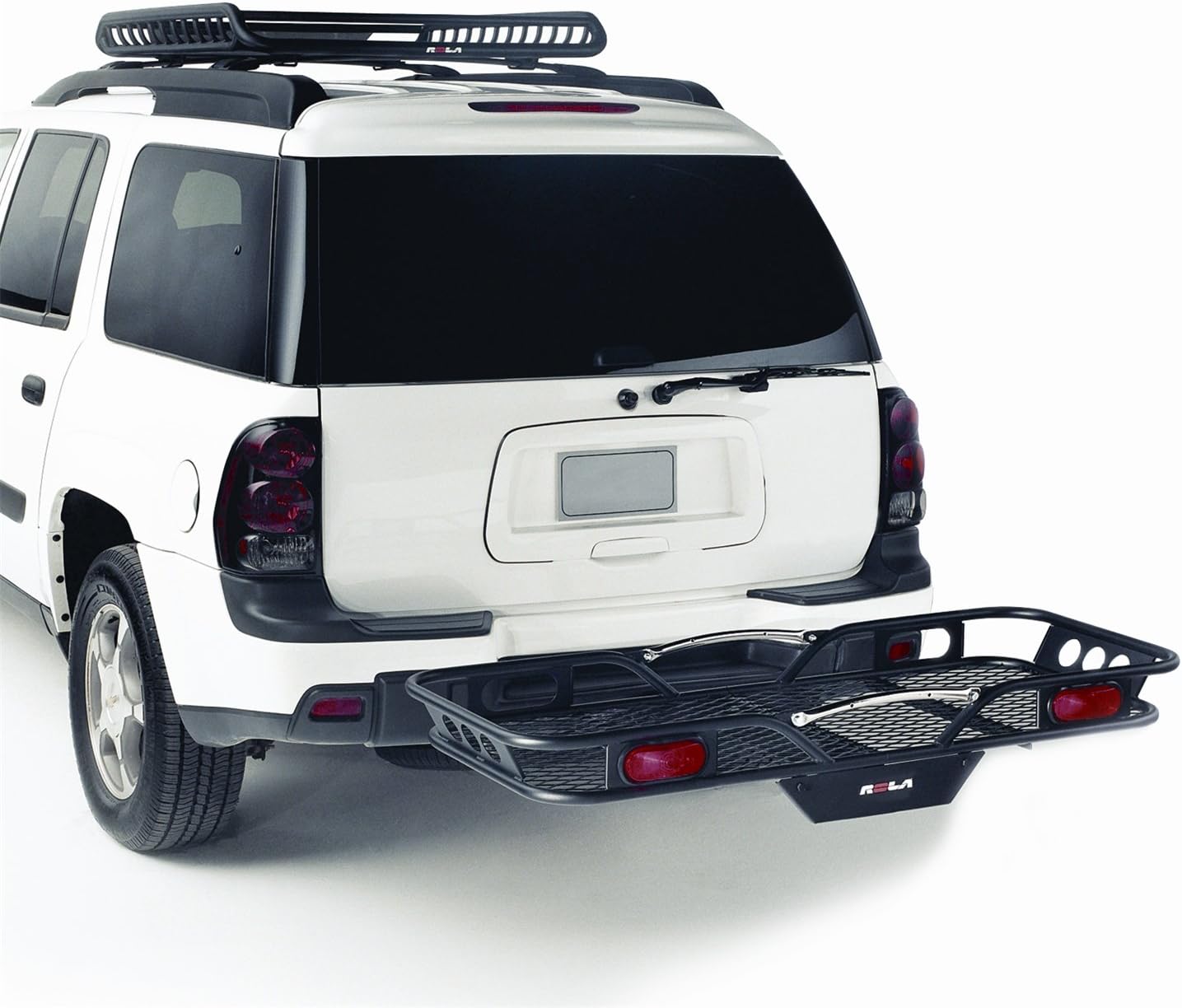 ROLA 59502 Vortex Steel Cargo Carrier, Hitch-Mount, High-Capacity Basket (2-Inch Receivers)