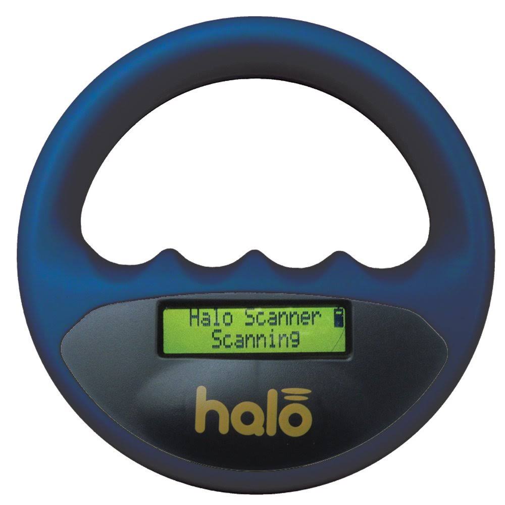 Halo Microchip Scanner Blue