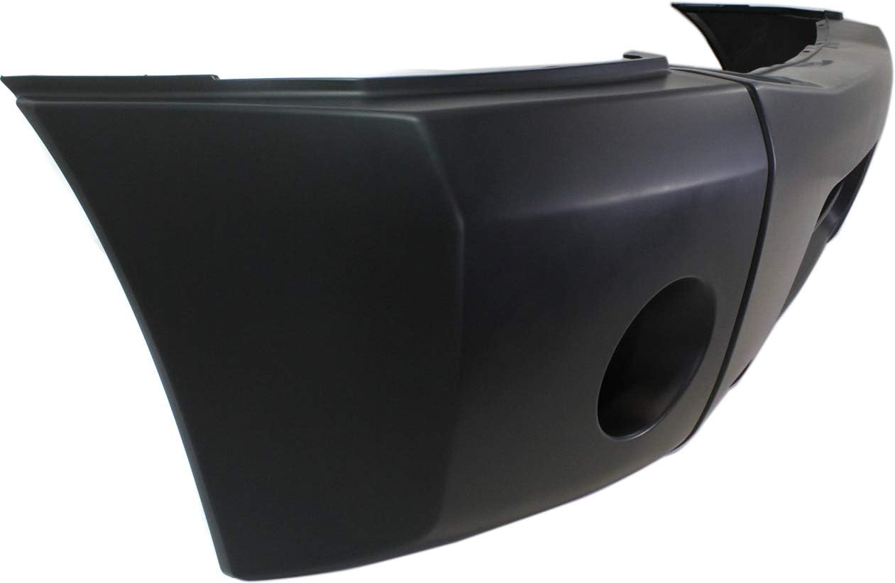Evan-Fischer Front Bumper Cover Compatible with 2004-2014 Nissan Titan Plastic Primed Sub-Model S XE