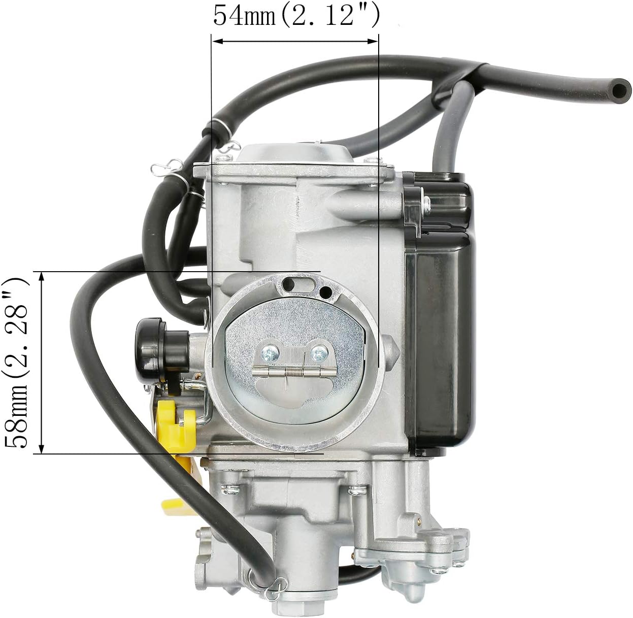 Carburetor ATV Carb for 2001-2015 Honda Sportrax TRX400, 1999-2008 Honda Sportrax 400 TRX400EX 2x4, 2009-2014 Honda TRX400X, 1999-2000 Honda FourTrax TRX400 Replaces# 16100-HN1-A43, 16100-HN1-013