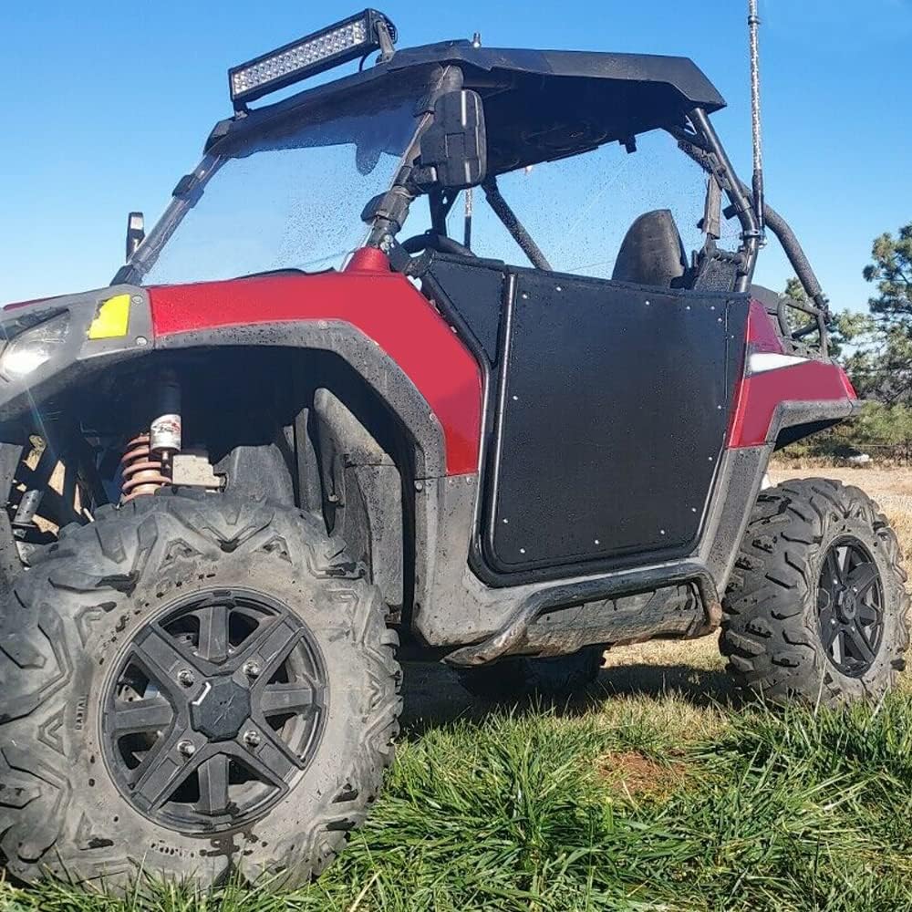 HECASA UTV Doors Compatible with 2008-2014 Polaris RZR XP 900 570 800