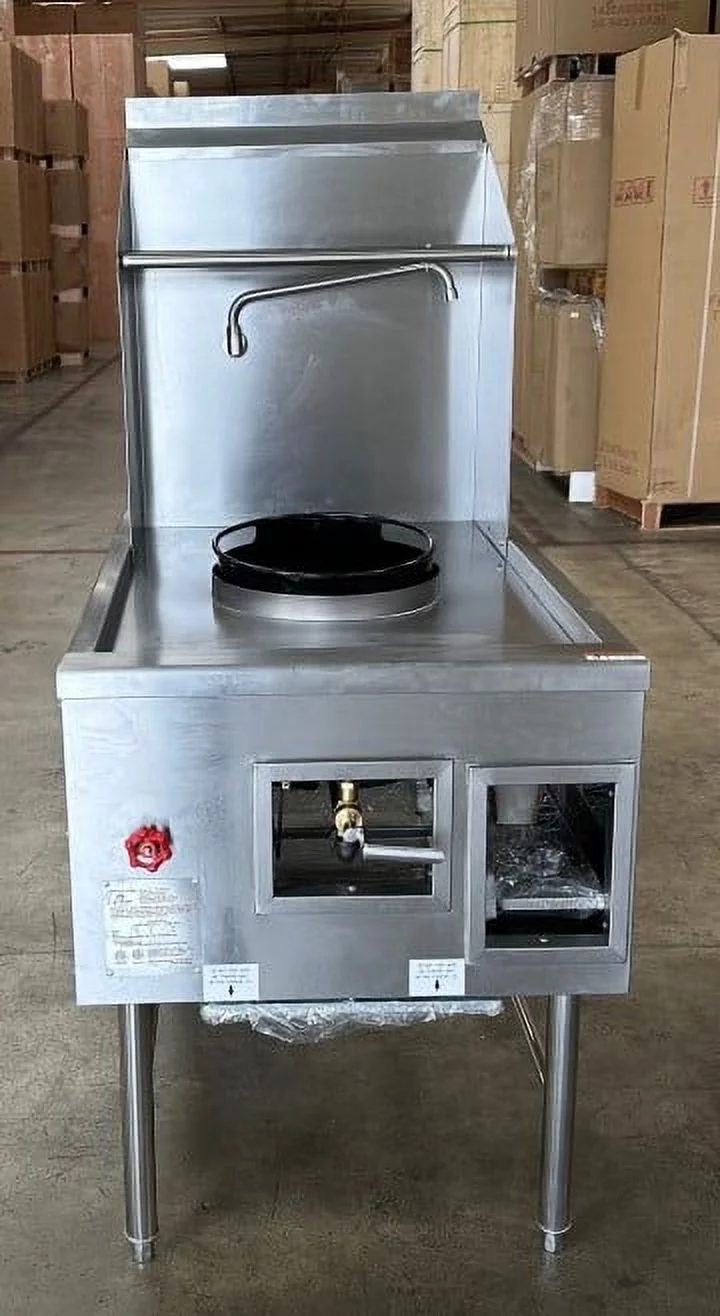 13 inches 1 hole Propane/ Natural gas Chinese Wok Range With waterfall NSF