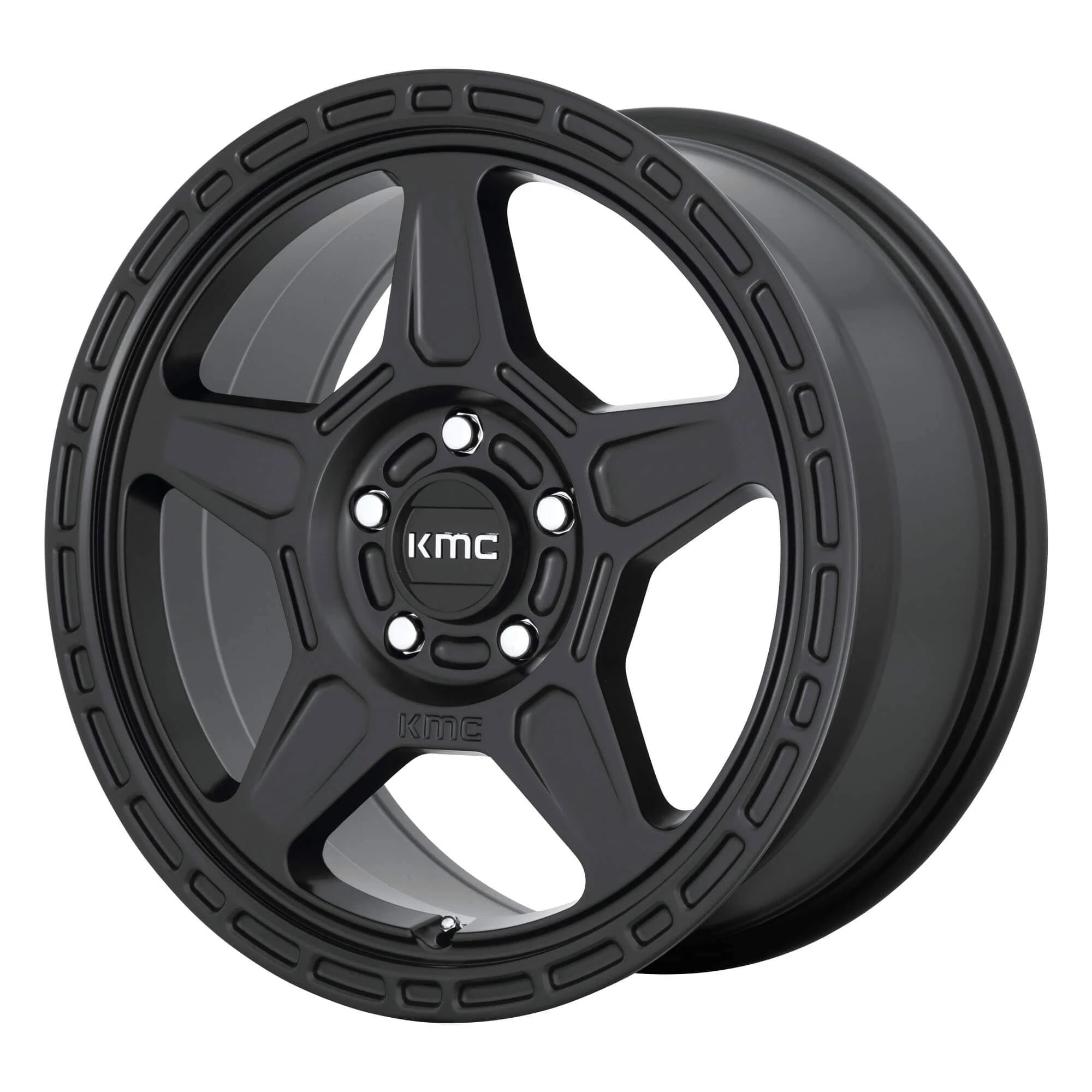 KMC Alpine 17x8 5x108.00 Satin Black (38 mm)