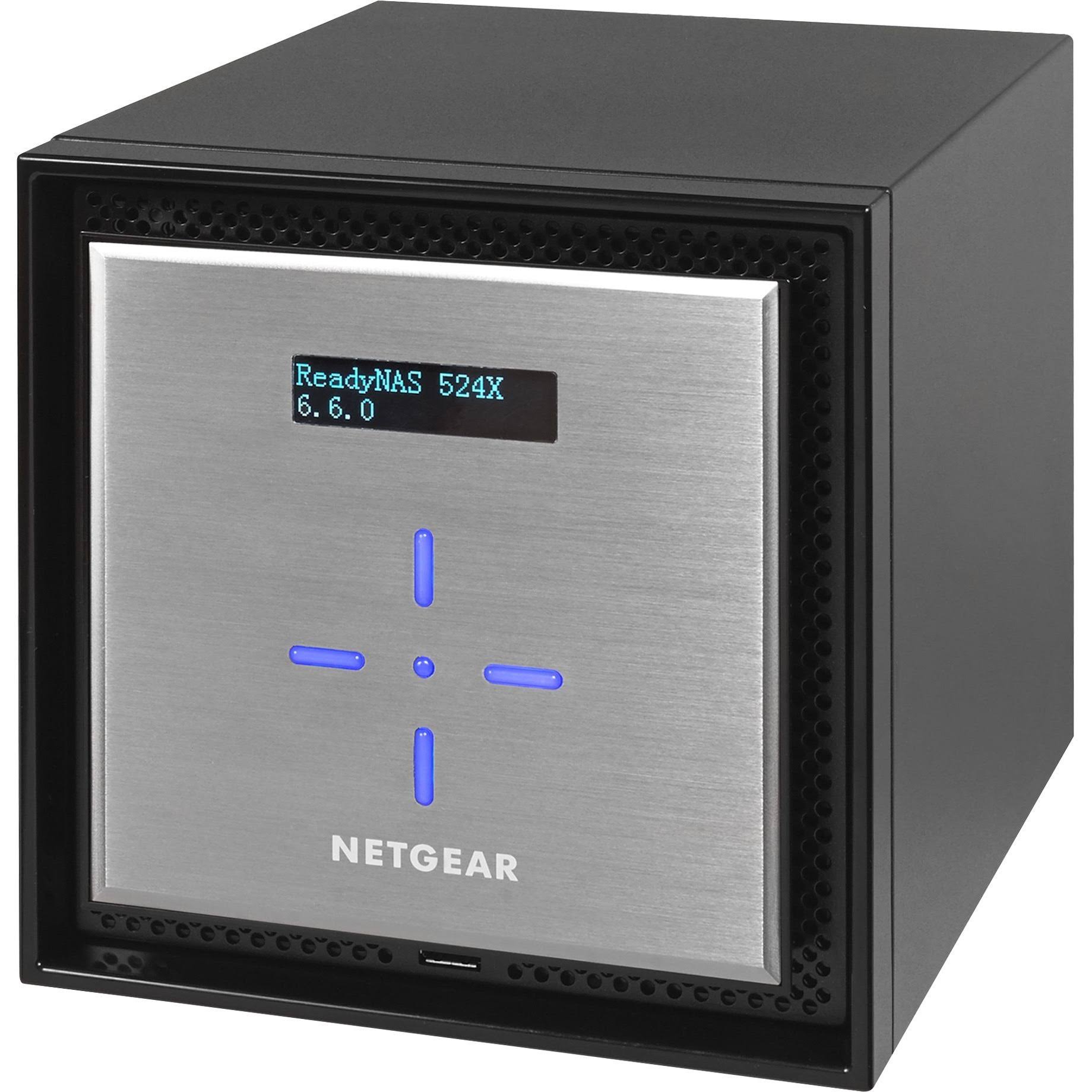 Netgear ReadyNAS 524X 4-Bay NAS Server - SATA 6Gb/s
