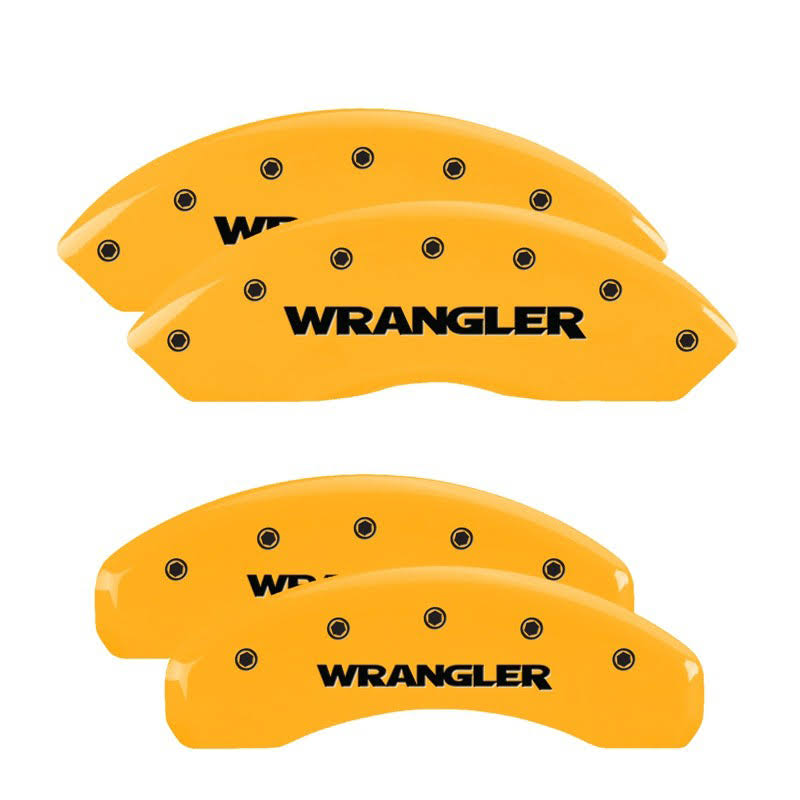 MGP Caliper Covers Jeep Wrangler (Red)