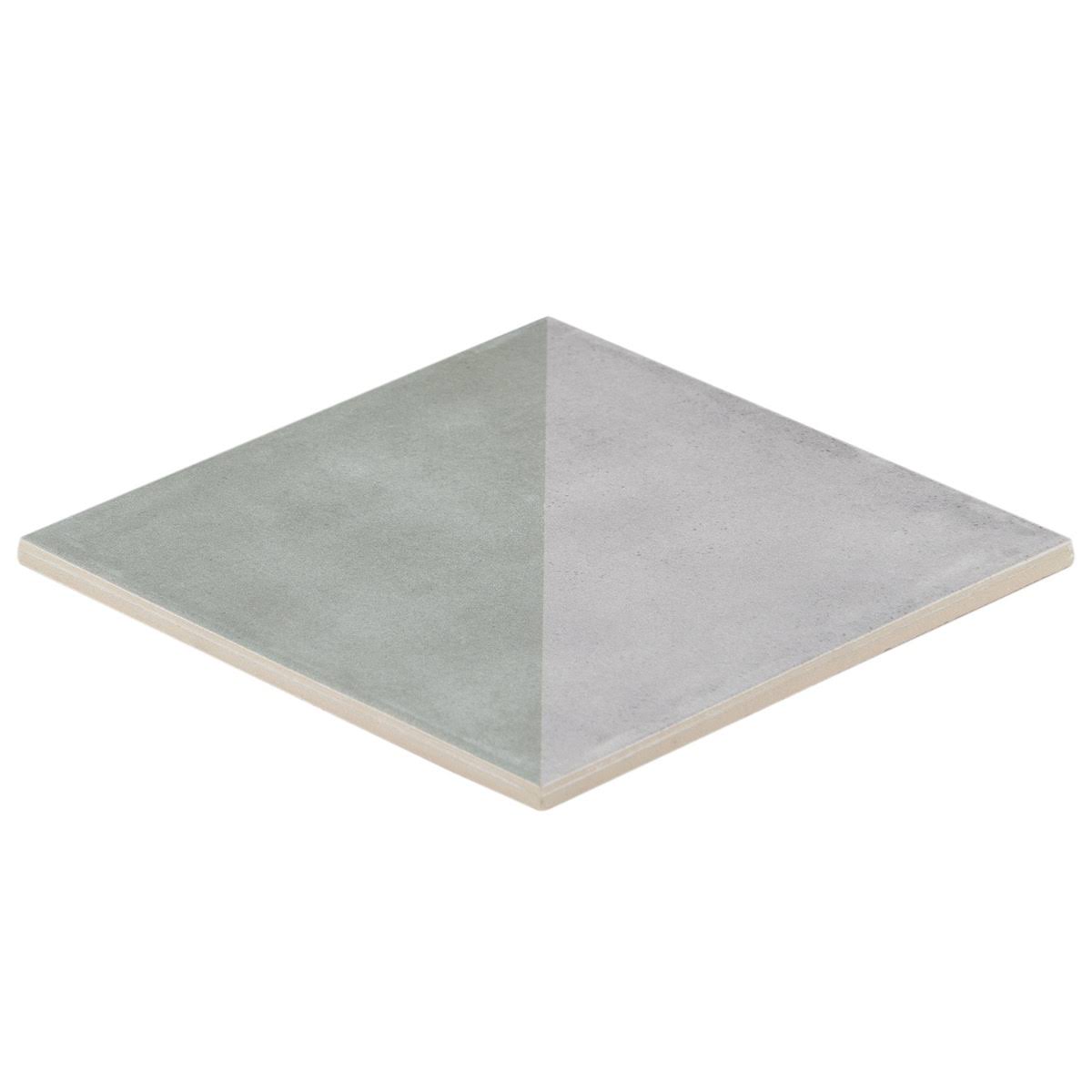 Brando Green 8x8 Matte Porcelain Tile, Backsplash, Wall and Floor