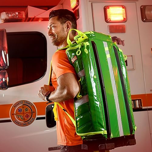Statpacks G3+ Responder, Large Capacity ALS BLS Medic Backpack, Modular System for EMS, Firefighters, Healthcare (Blue)