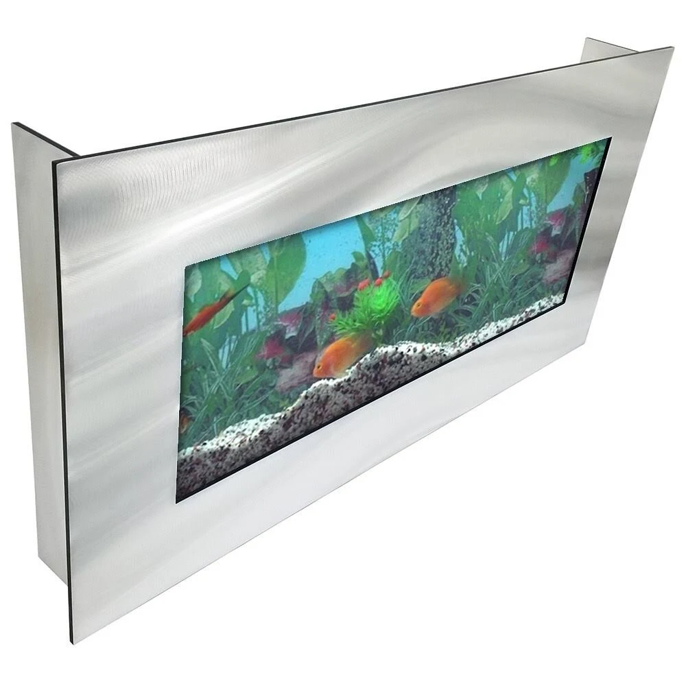 Aussie Aquariums 2.0 Wall Mounted Aquarium - Skyline (Matte White)