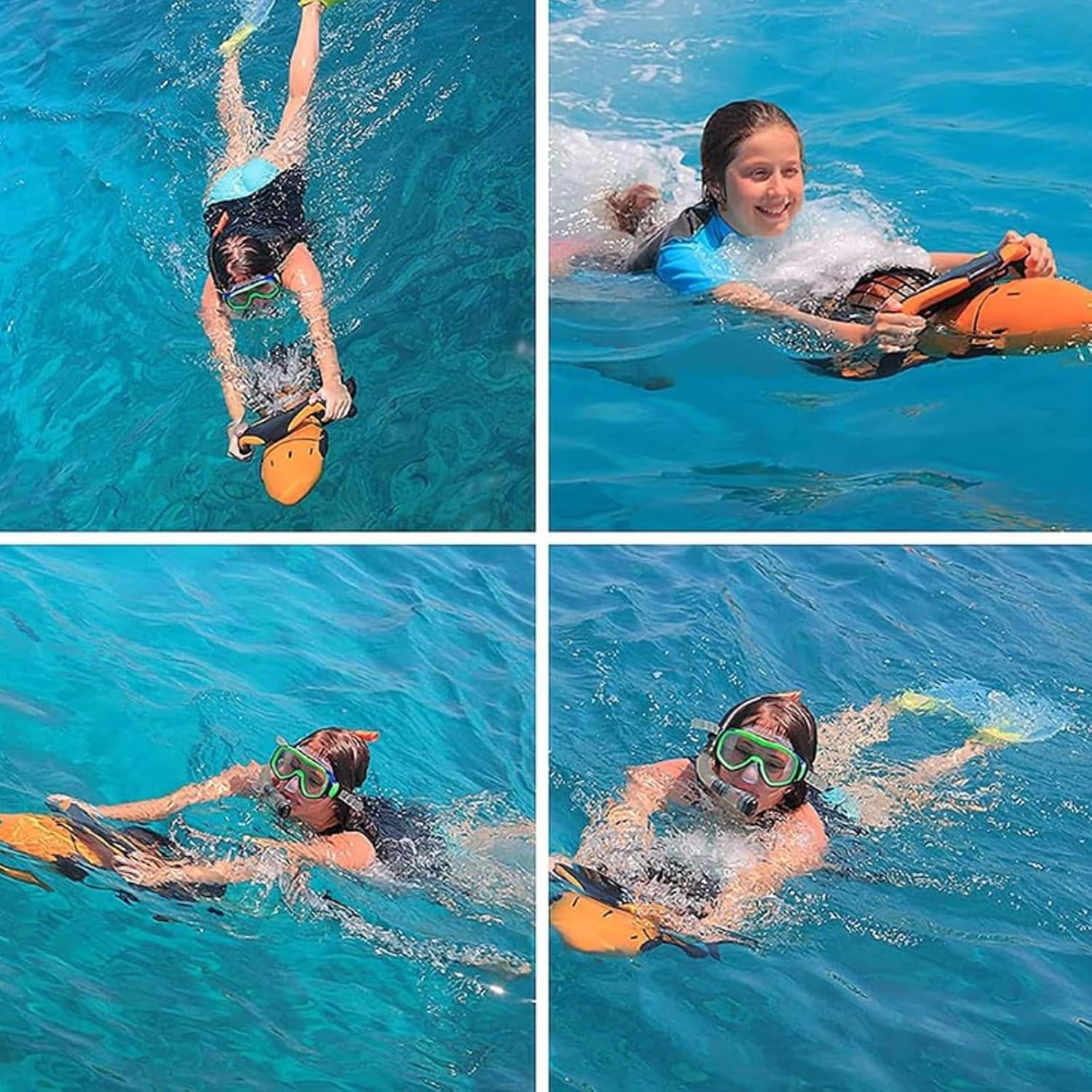 Underwater Sea Scooter, 300W Electric Underwater Scooter, for Water Sports, Swimming Pool, Diving, Snorkeling and Sea Adventures