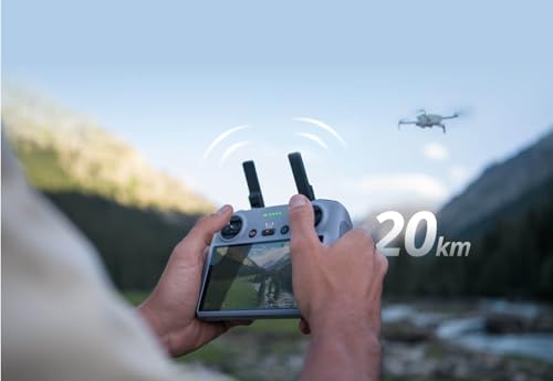Mini 4 Pro (DJI RC 2), Drones with Camera for Adults 4K, Under 0.549 lbs/249 g, 34 Mins Flight Time, 20km Max Video Transmission Distance, Omnidirectional Vision Sensing, Mini Drone for Beginners