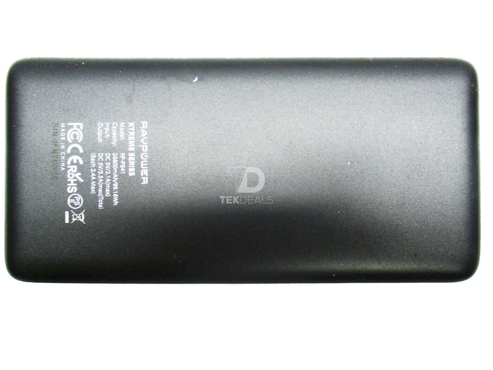 Portable Charger RAVPower 26800 Battery Pack 26800mAh Total 5.5A Output 3-Port