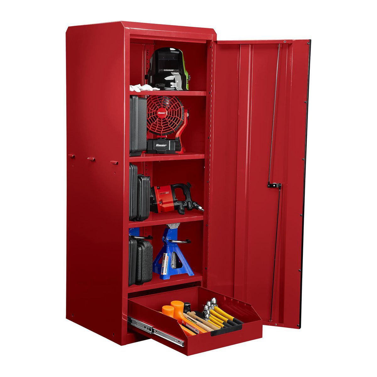 U.S. GENERAL 22 in. End Locker, Series 3, Blue