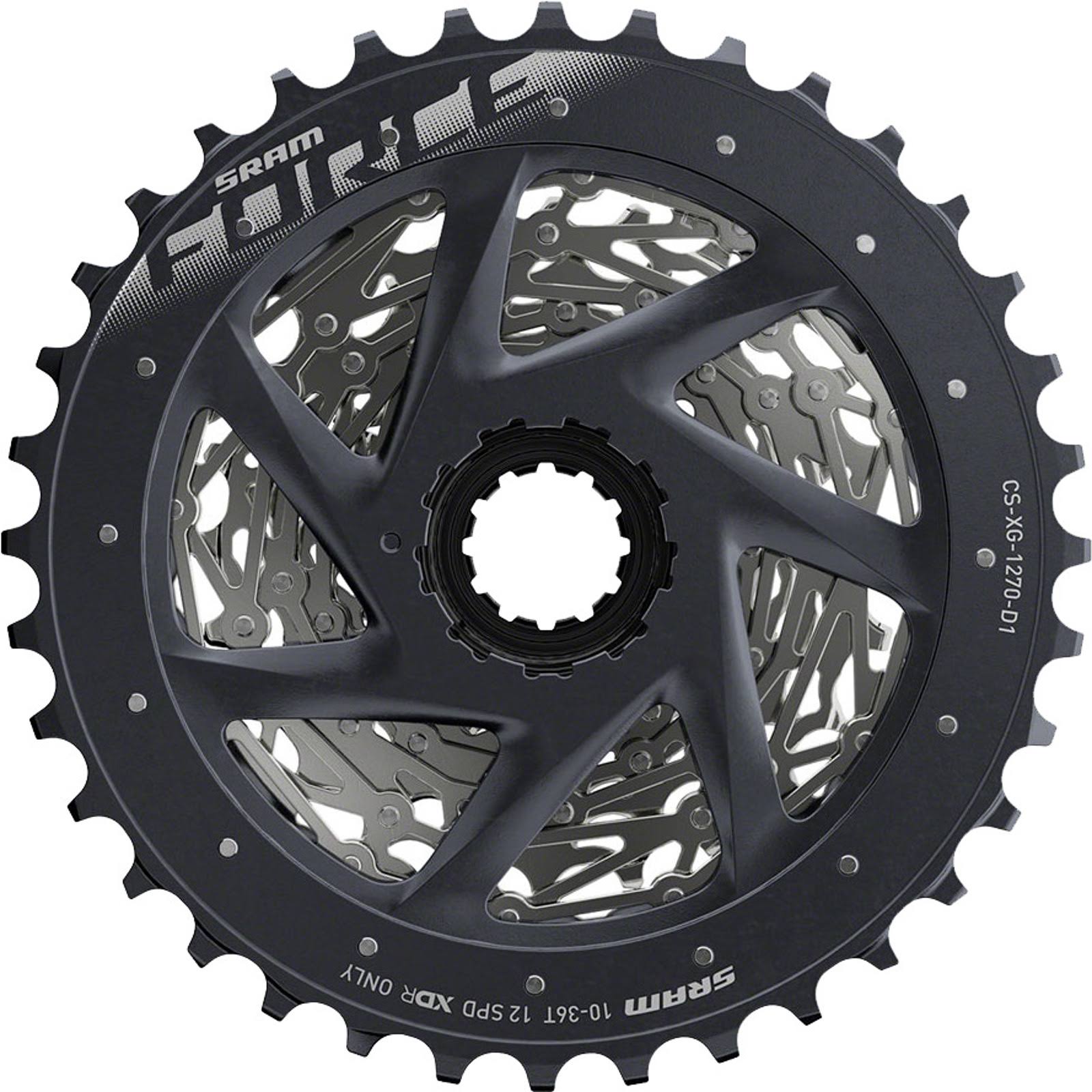 SRAM Force XG-1270 12-Speed Cassette Silver, 10-36t