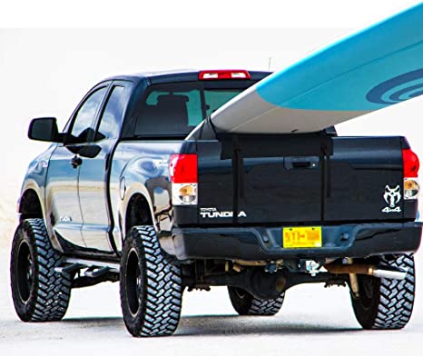 SUP USA Truck Tailgate Surf Pad, Protective Pad for Tailgate, Adj. Tie Down Strap - Protect Your Surfboard, SUP, Paddleboards and Tailgate, 33 in.
