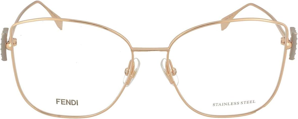 Fendi FENDI FREEDOM FF 0390/G ROSE GOLD 56/16/140 women Eyewear Frame