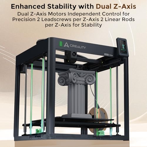 Creality Hi Combo 3D Printer, 4-Color CFS System, Auto RFID Filament Detection, 500mm/s Speed, All-Metal Frame, 260x260x300mm Build Volume, Smart Cloud Control
