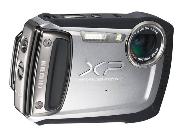 Fujifilm FinePix XP100 14.4 MP Digital Camera - silver