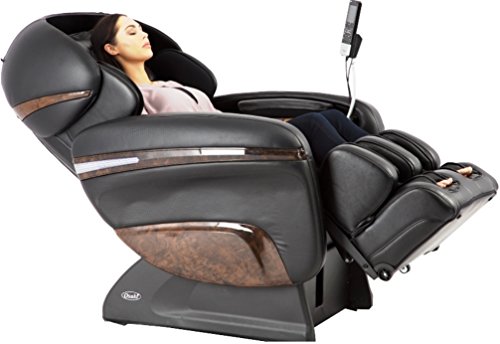 Osaki OS-3D Pro Dreamer Full Body Massage Chair, Foot Rollers, 2 Stage Zero Gravity, Computer Body Scan (Black)