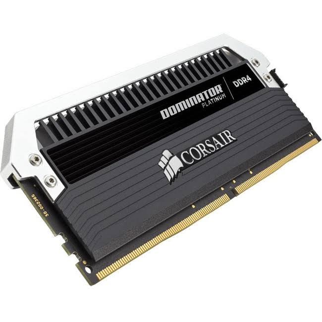 Corsair Dominator Platinum Series 64GB (4 x 16GB) DDR4 DRAM 3200MHz C16 Memory Kit