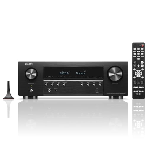 Klipsch Reference Theater Pack 5.1-Channel Speaker System + AVR-S770H 75W 7.2-Channel 8K Network AV Receiver with HEOS