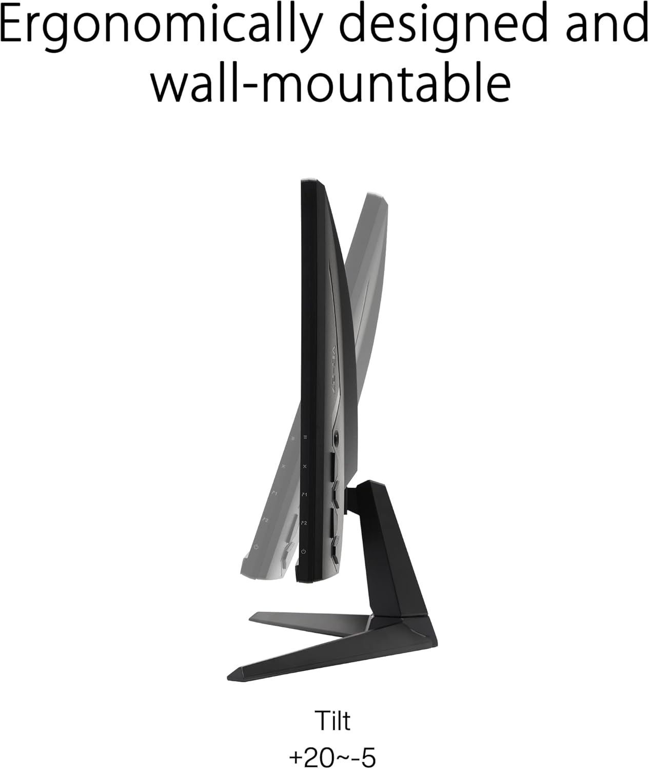 ASUS TUF Gaming 27” 1440P Monitor (VG27AQA1A) - QHD (2560 x 1440), 170Hz (Supports 144Hz), 1ms, Extreme Low Motion Blur, Freesync Premium, Eye Care, HDMI, DisplayPort, Shadow Boost, Speakers, HDR