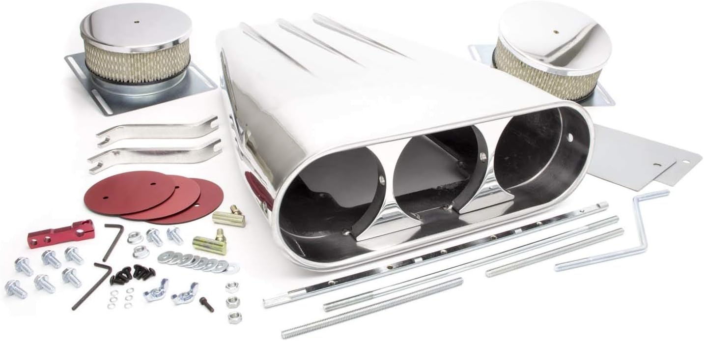 Co-Packaged R5239 GTH Polished Alum Street Scoop Air Cleaner
