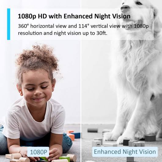 Tapo Pan/Tilt Home Security Wi-Fi Camera